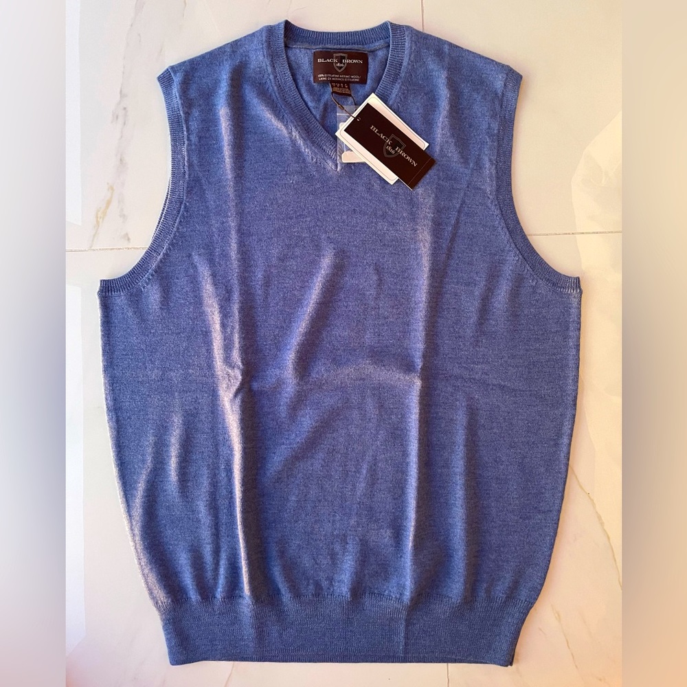Merino Extrafine Wool blue sweater